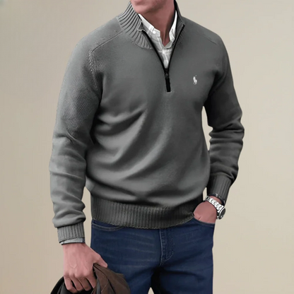 Knitted Half-Zip Sweater || Clearance Sale prodotto finito