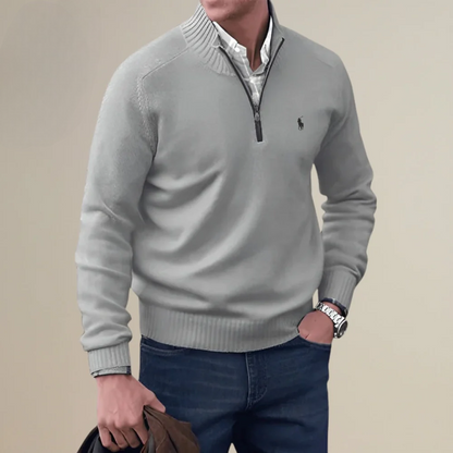 Knitted Half-Zip Sweater || Clearance Sale prodotto finito