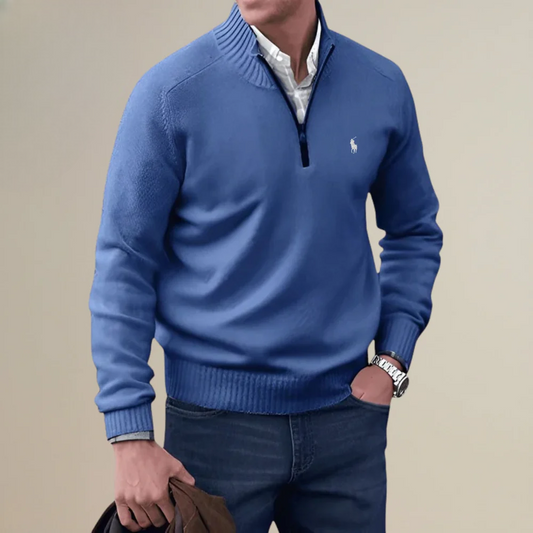 Knitted Half-Zip Sweater || Clearance Sale prodotto finito