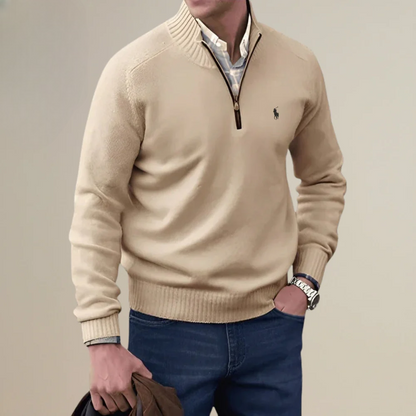 Knitted Half-Zip Sweater || Clearance Sale prodotto finito