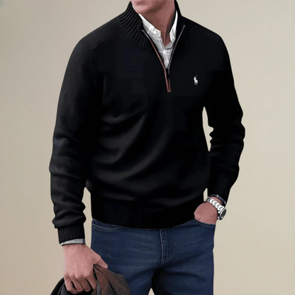Knitted Half-Zip Sweater || Clearance Sale prodotto finito