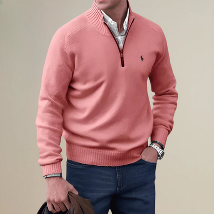 Knitted Half-Zip Sweater || Clearance Sale prodotto finito