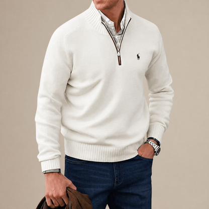 Knitted Half-Zip Sweater || Clearance Sale prodotto finito
