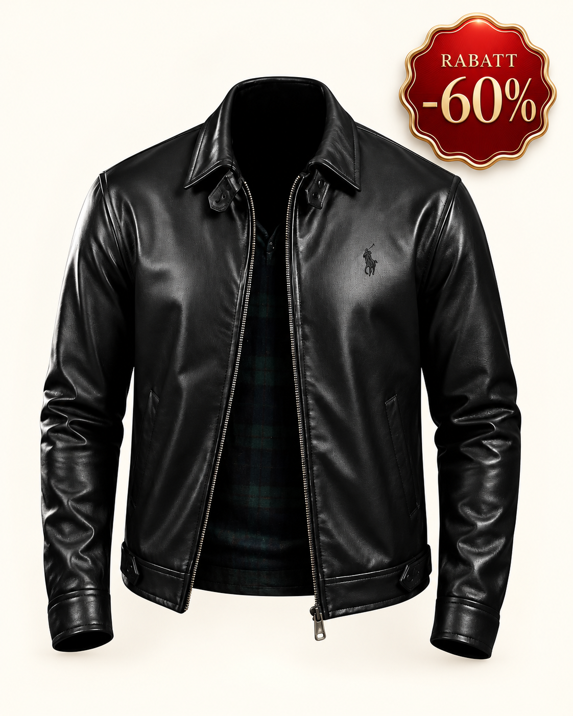 RL Herren-Lederjacke